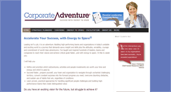 Desktop Screenshot of corporateadventure.com